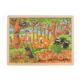 104.511.300 - Tierkinder im Wald, Puzzle 48 Teile