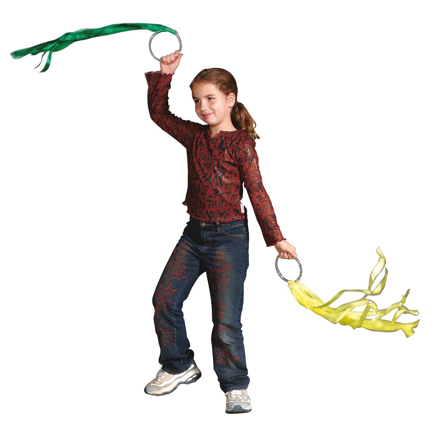 Regenbogen-Schwungringe klein, 30 cm