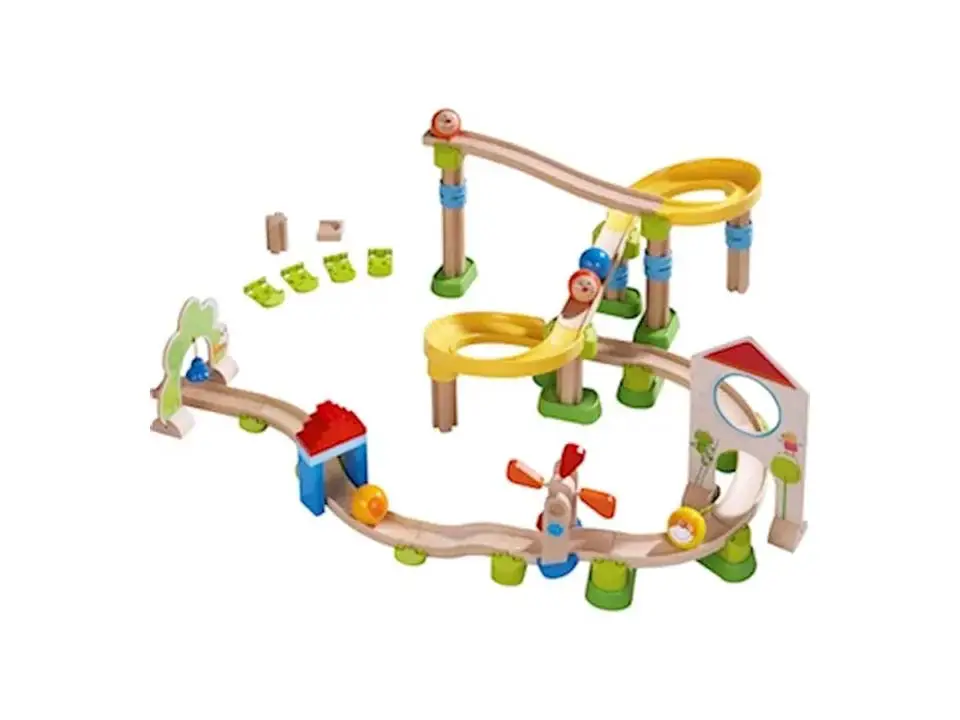 Holzkugelbahn