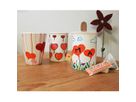 Tasse weiss, H. 10 cm