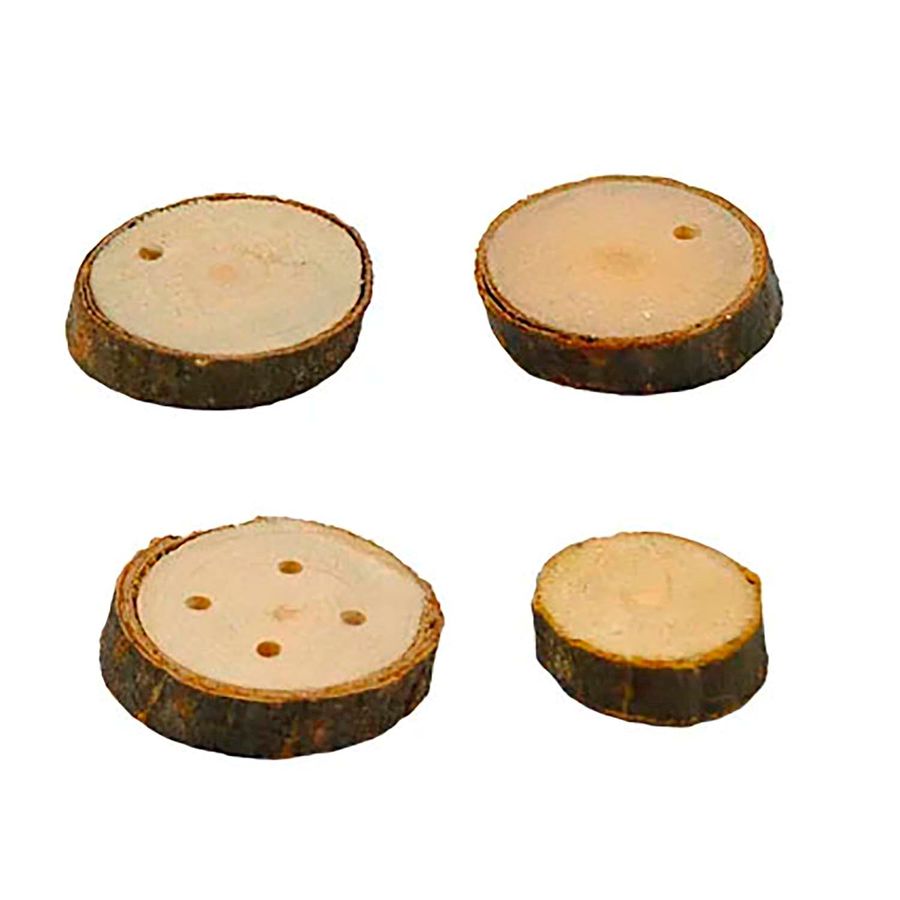 Naturholzscheiben, 1 kg