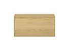 Pureo Regalschrank offen Furnier, B 100 x H 50 x T 42 cm