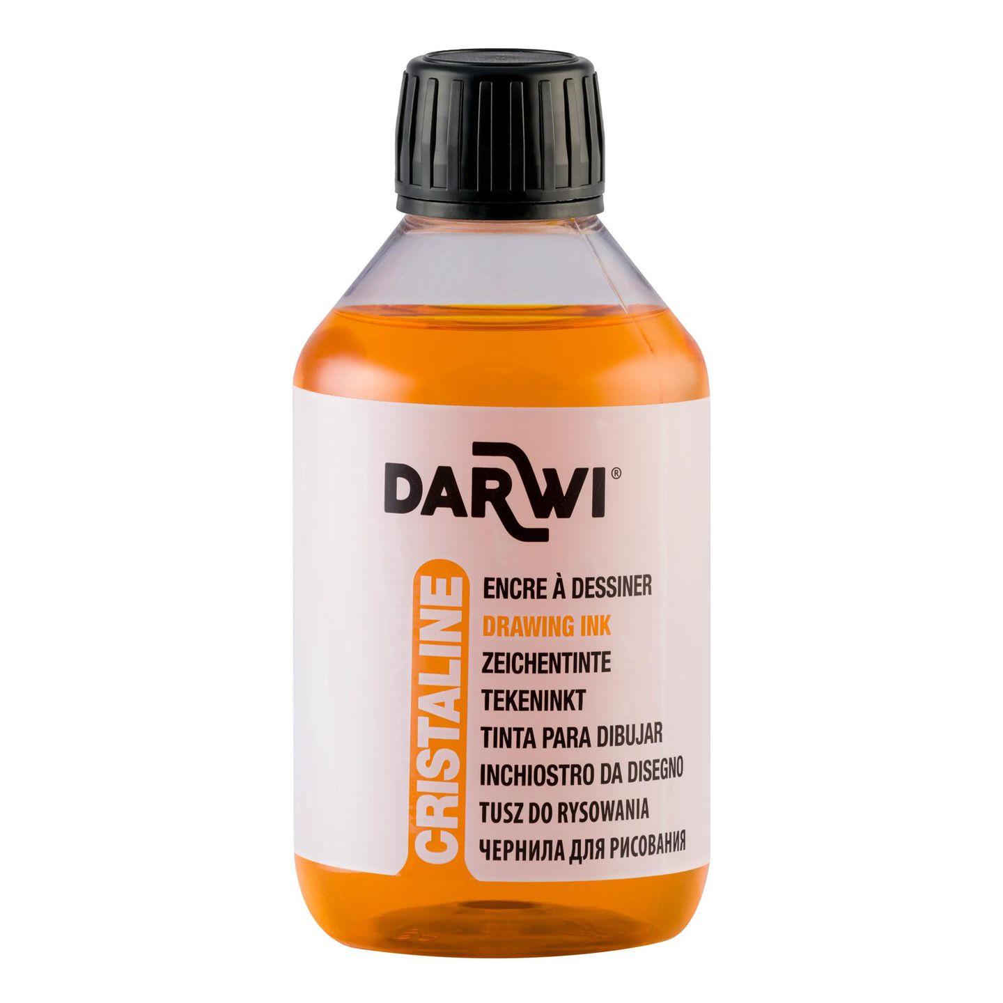 Cristaline Zeichentinte 250 ml gelb