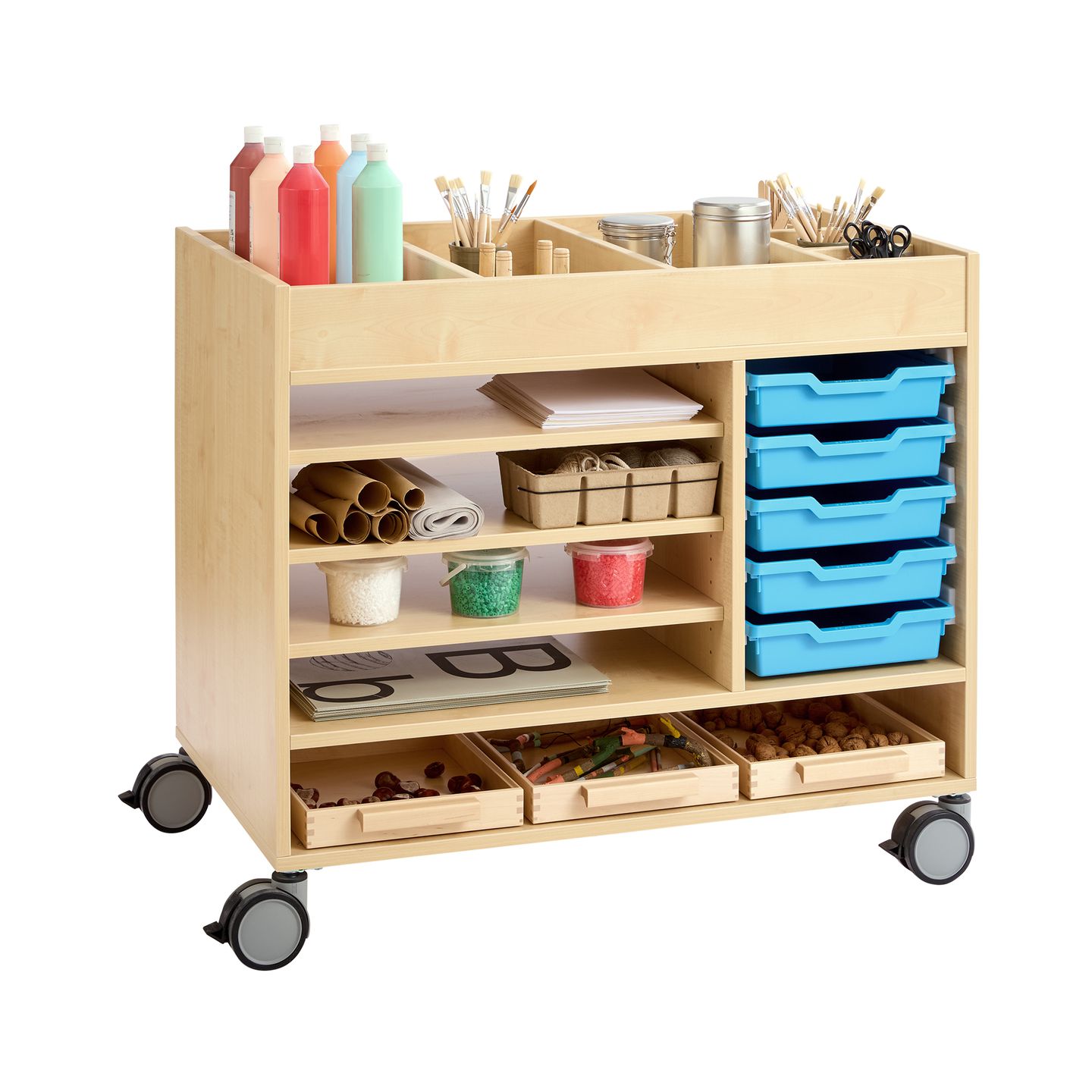 Kreativwagen mittel, Dekor