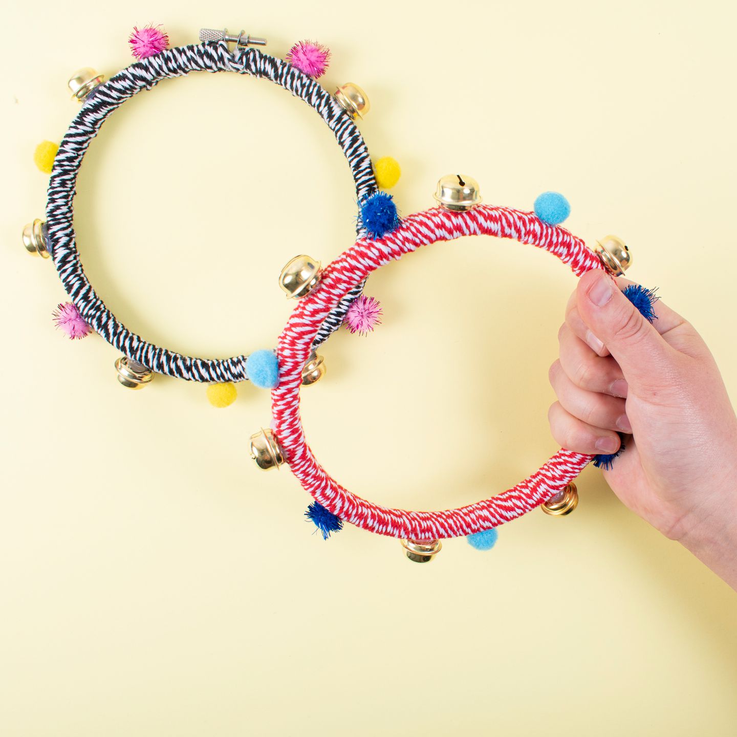 Pompon Mischung, 100 Stk.