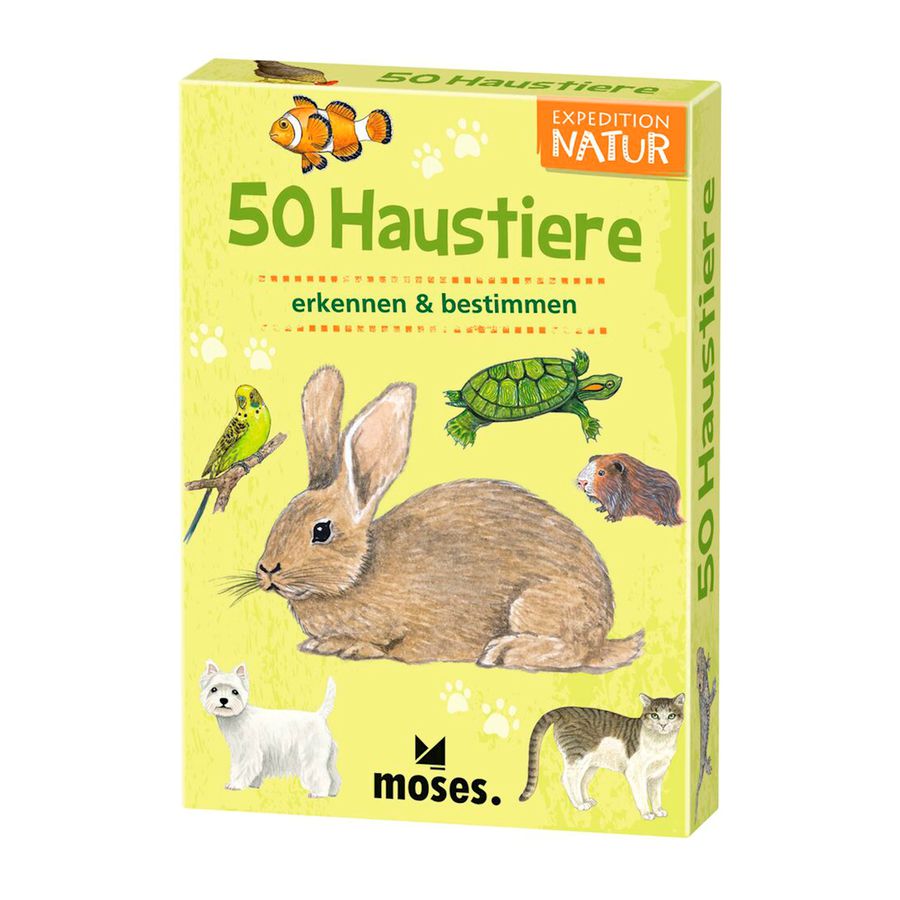 50 Haustiere Lernkarten