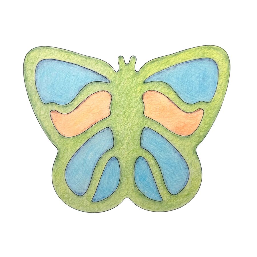 Schablonen Schmetterling