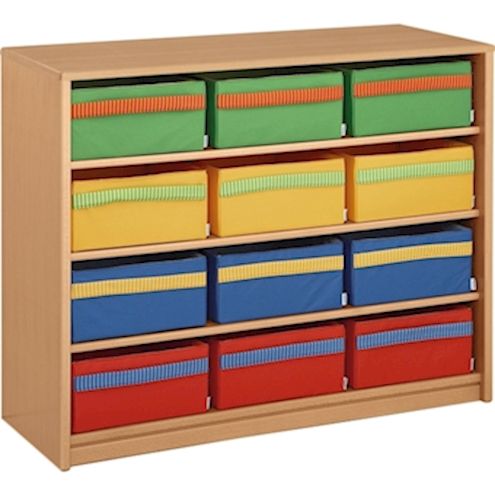 Regalschrank offen Forminant, mit 3 Einlegeböden, B 100 x H 83,6 x T 39,4 cm, Buche-Echtholz-Furnier