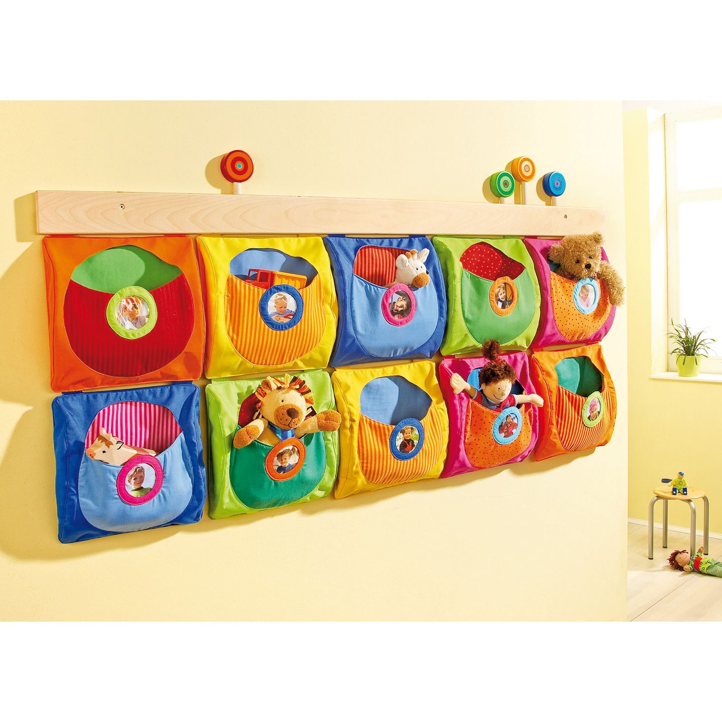 Leiste für grosse Eigentumstaschen