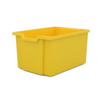 Materialbox mittel-gross gelb, Höhe 22,5 cm