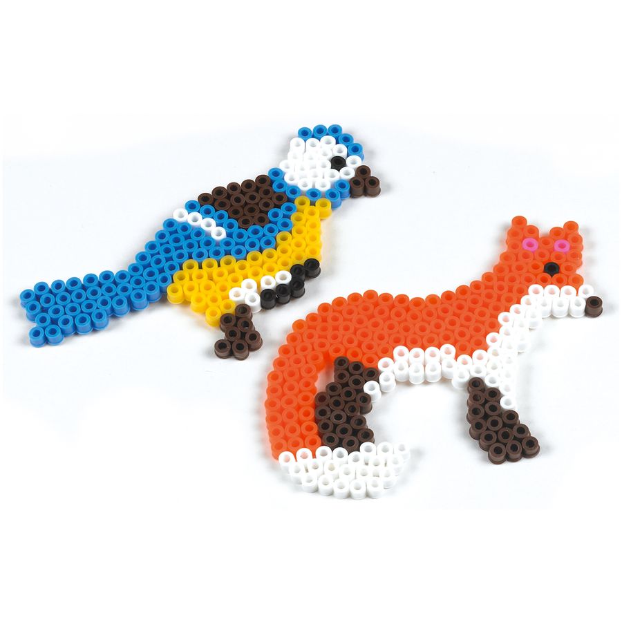 Steckplatte Fuchs + Vogel ca. 11 x 9 cm