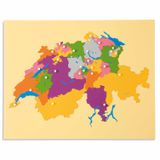 106.817.500 - Puzzlekarte Schweiz