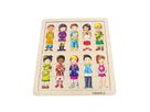 Match & Mix Kinder Holzpuzzle