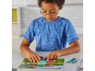 Jahreszeiten und Wetter Pattern Block Puzzle Set