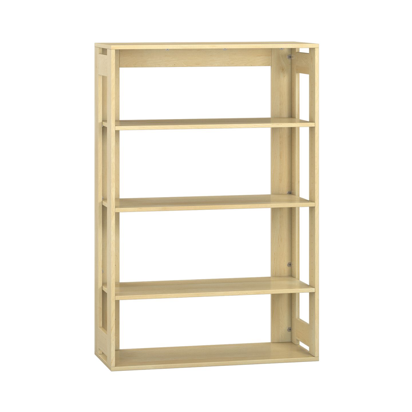 Pureo Regal offen Furnier, mit 3 Einlegeböden, B 100 x H 150 x T 42 cm