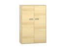 Pureo Doppeltürenschrank Furnier, B 100 x H 150 x T 42 cm
