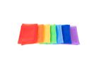 Regenbogen-Organza-Stoff