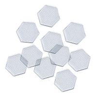 Steckplatten 10 Stk. Sechseck