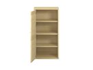 Pureo Türenschrank, Griff rechts, Scharnier links, Furnier mit 2 Einlegeböden B 50 x H 100 x T 42 cm