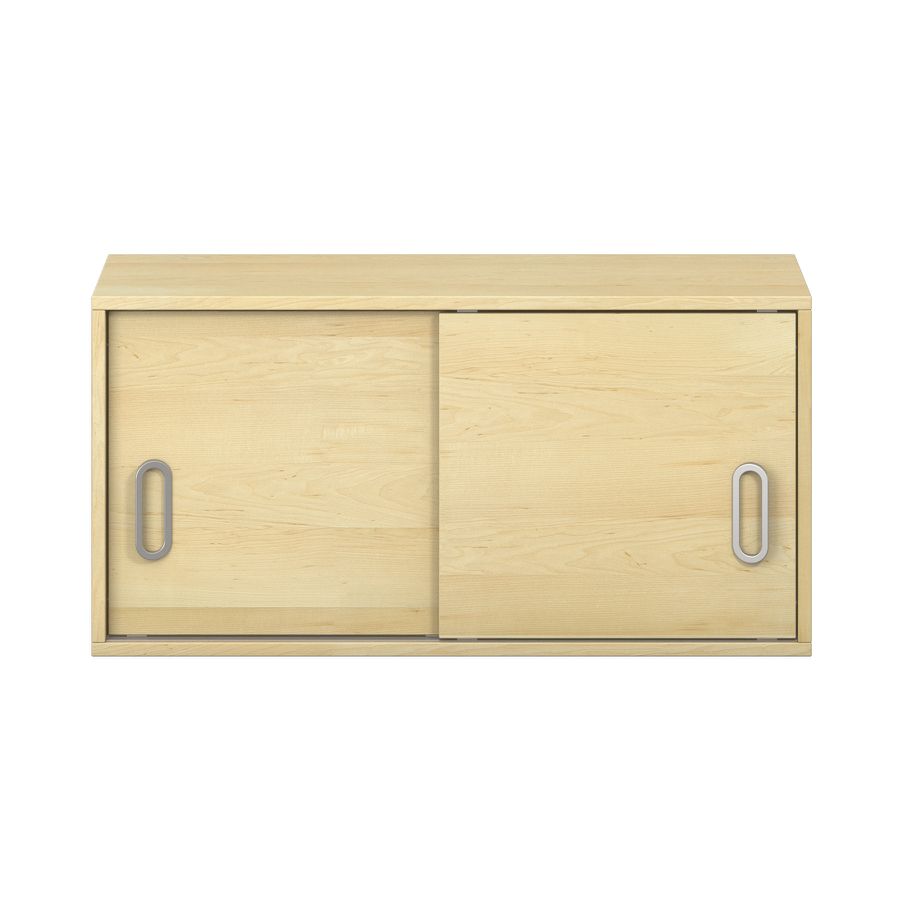 Pureo Hängeschrank Schiebetüren, Furnier
mit 1 Einlegeboden
B 100 x H 50 x T 42 cm