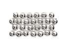 Wachsperlen silber, 50 Stk., 8 mm