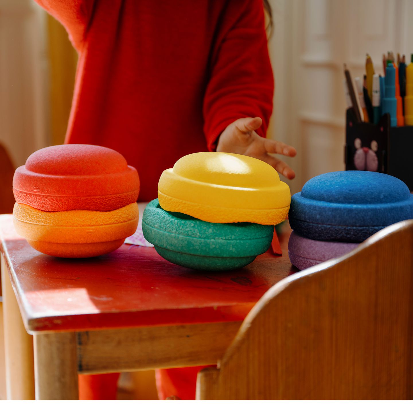 Stapelstein Original Mini Rainbow classic