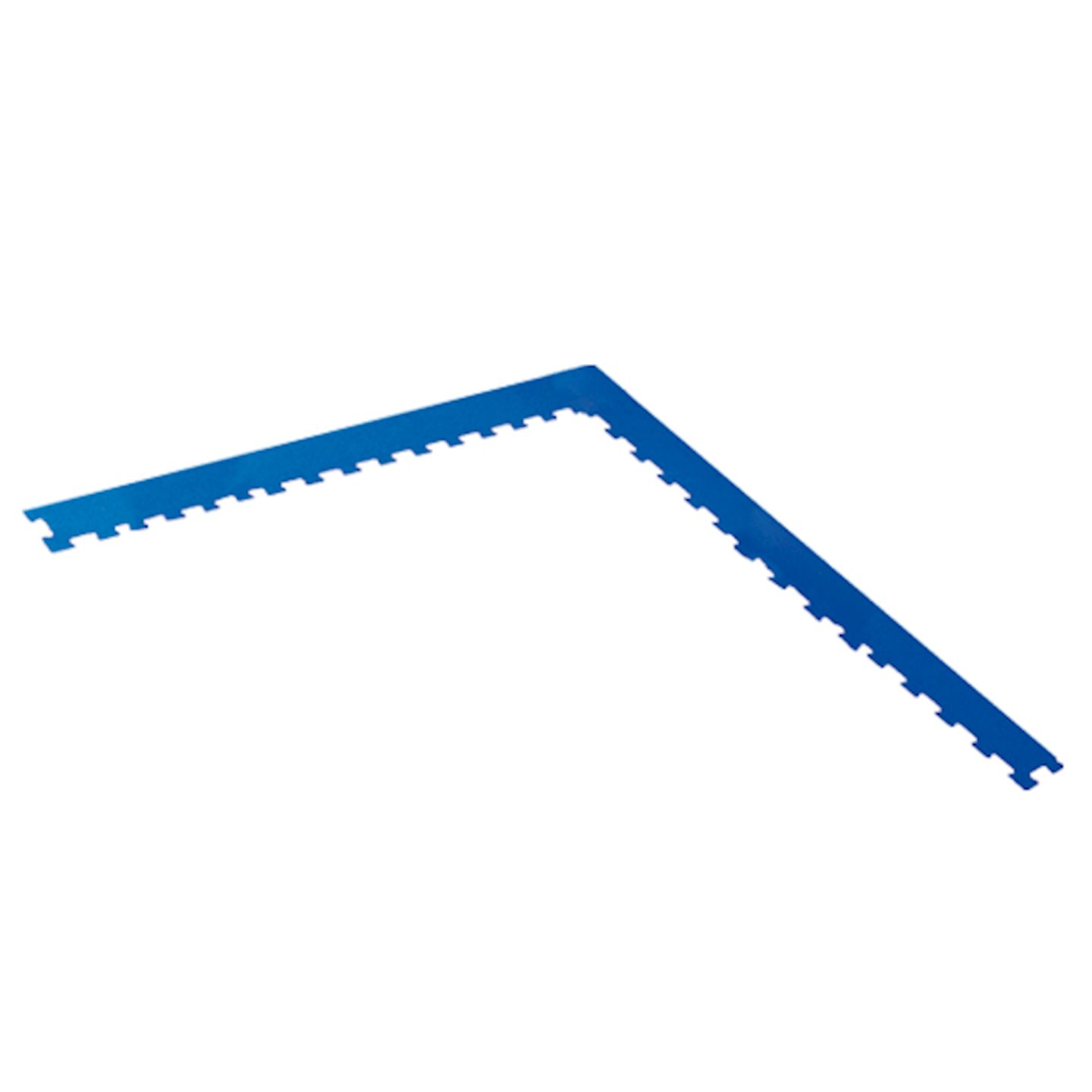 Eckelement blau/rot, 4 Stk., L 50 x L 50 x B 11 cm