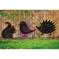Outdoortafeln Tiere 3er-Set