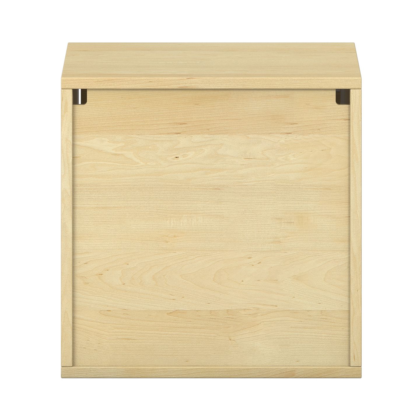 Pureo Hängeschrank mit Tür links, Furnier, mit 1 Einlegeboden, B 50 x H 50 x T 42 cm