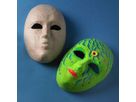 Maske Pappmaché, 1 Stk. ca. 16 x 24 cm