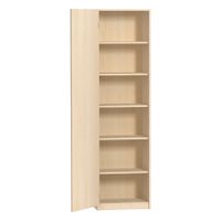 Doppeltürenschrank Variado Sockel, 5 Einlegeböden, Türe links angeschlagen, B50 x H227,8 x T45,5 cm