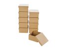 Pappboxen mini eckig, 10 Stk.