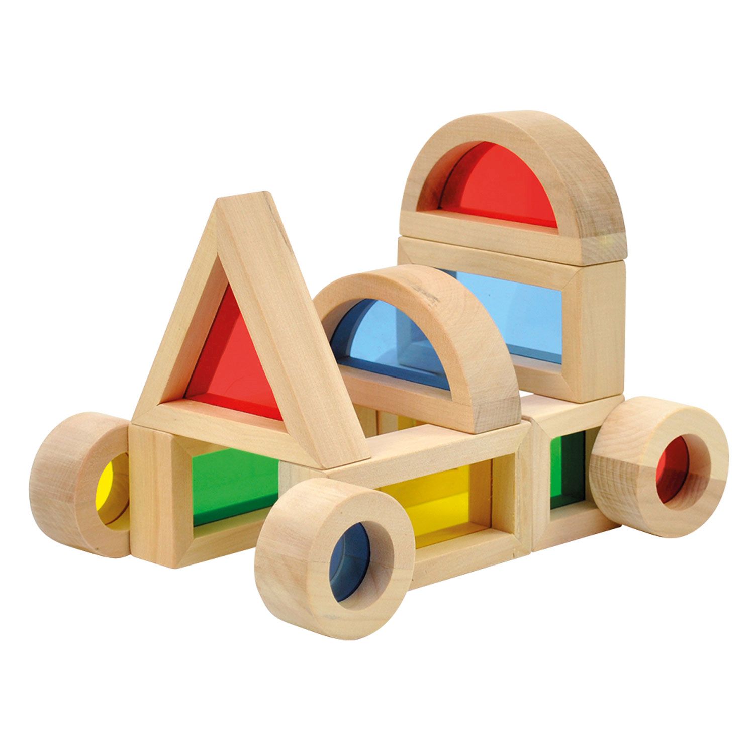 Regenbogenblocks, 24 Stk.