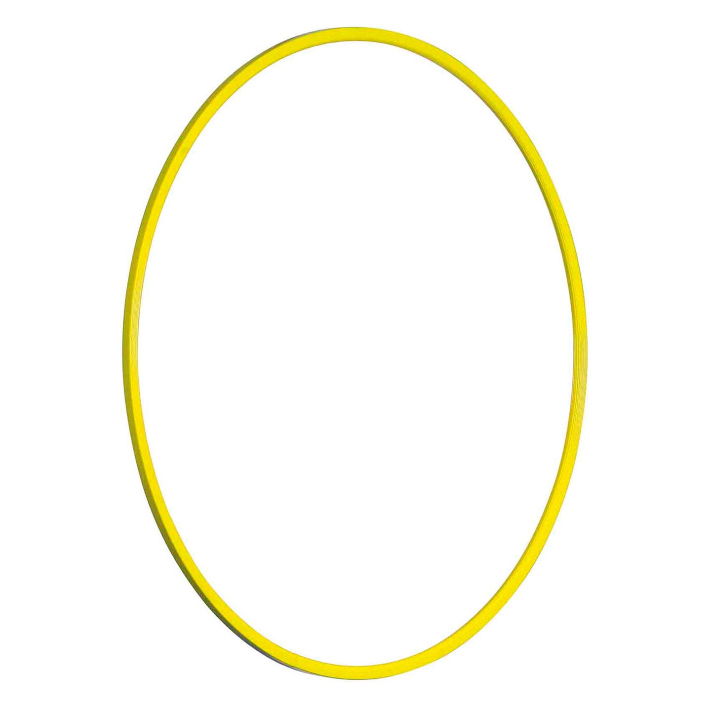 Gymnastikreifen Kunststoff gelb, Ø 70 cm
