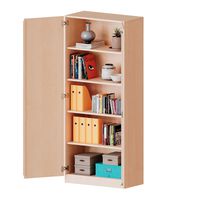 Doppeltürenschrank abschliessbar
mit 4 verstellbare Einlegeböden
B 80 x H 190 x T 60 cm