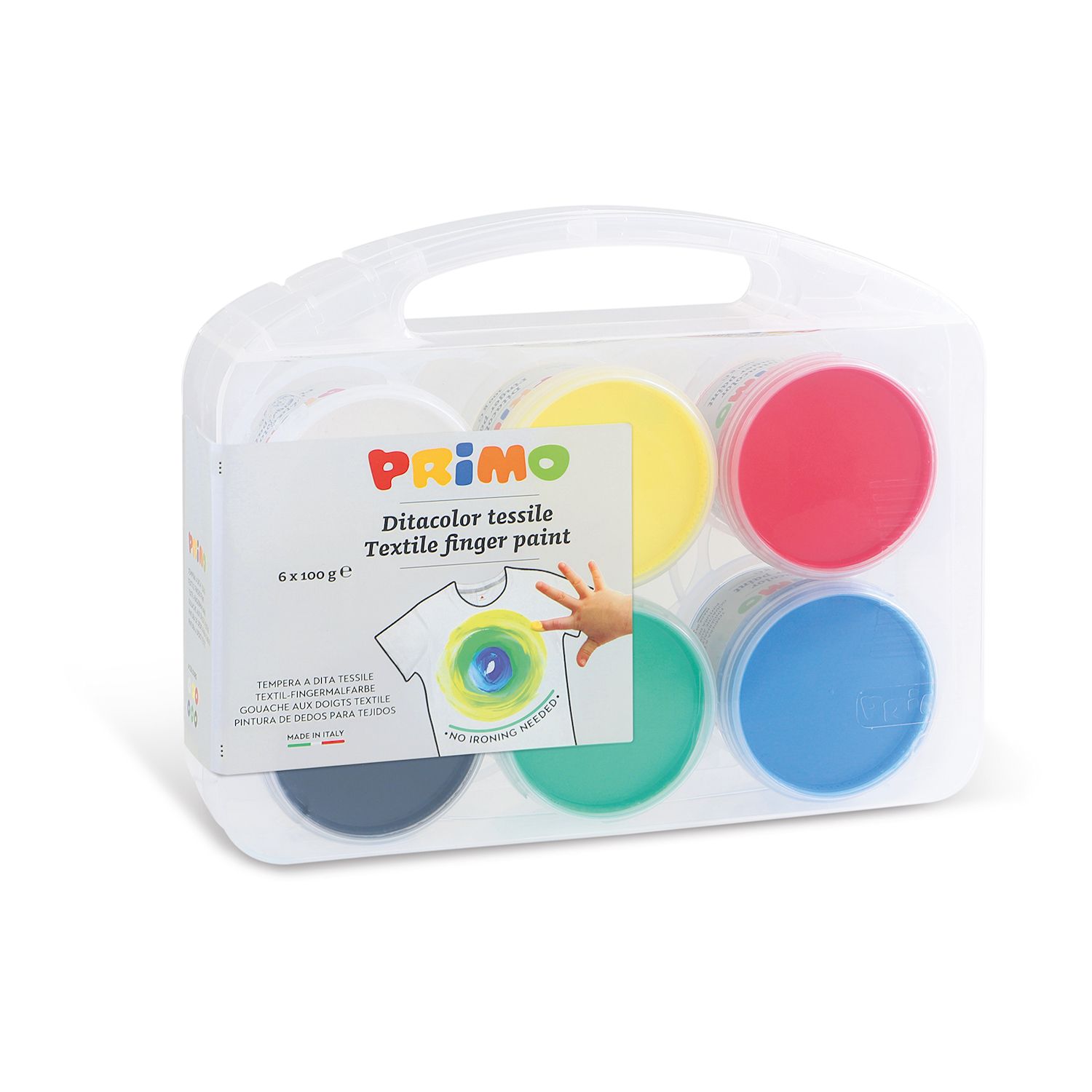 Fingermalfarben Textil 6x100 g