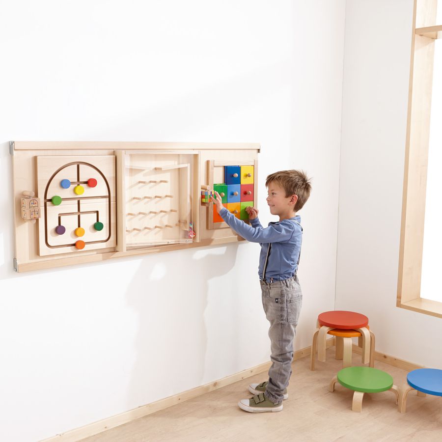 Sinnesplatte Flummi-Treppe