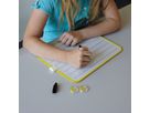 Schreibübungs-Whiteboard magnethaftend