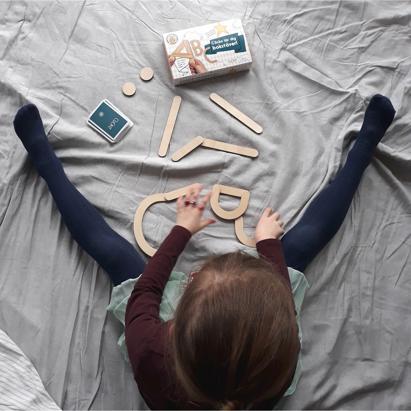 Clicko Buchstabenbox klein 20 Teile