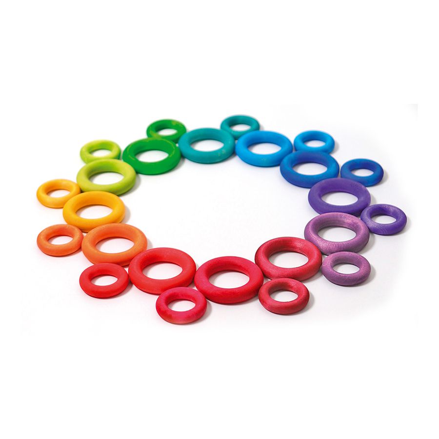 Bauringe Regenbogen