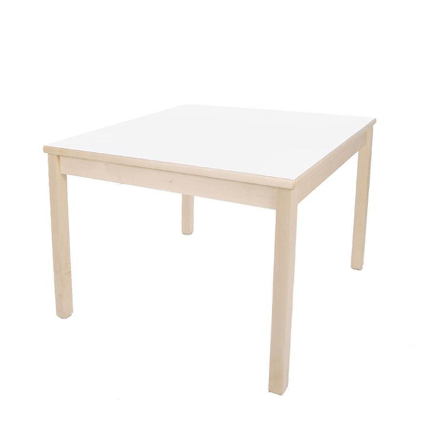 Klassik-Tisch quadratisch mit HPL-Belag, B 90 x H 64,5 x T 90 cm