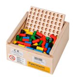 106.006.300 - Steckbrett klein + 90 Stecker