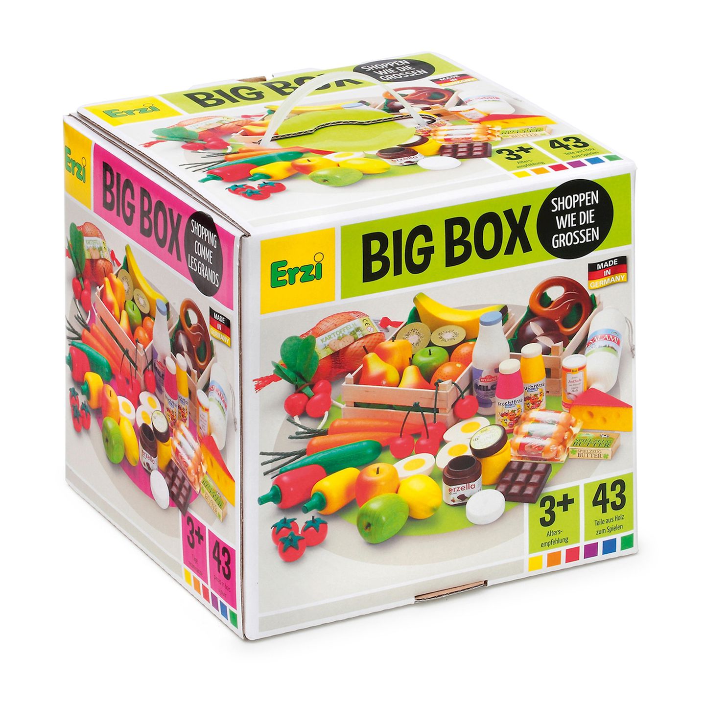 Lebensmittel Big Box, 43 Teile