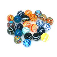 Glasmurmeln Ø 20 mm, 24 Stk.