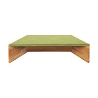 Spieltrapez mit Teppichbelag, L 133/82 x H 42 x T 46 cm
