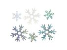 Schneeflocken Pailletten, 30 g