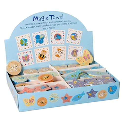 Magisches Handtuch bunt