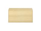 Pureo Schiebetürenschrank, Furnier
mit 1 Einlegeboden
B 100 x H 50 x T 60 cm