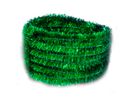 Pfeifenputzer metallic grün, 10 Stk. à 50 cm