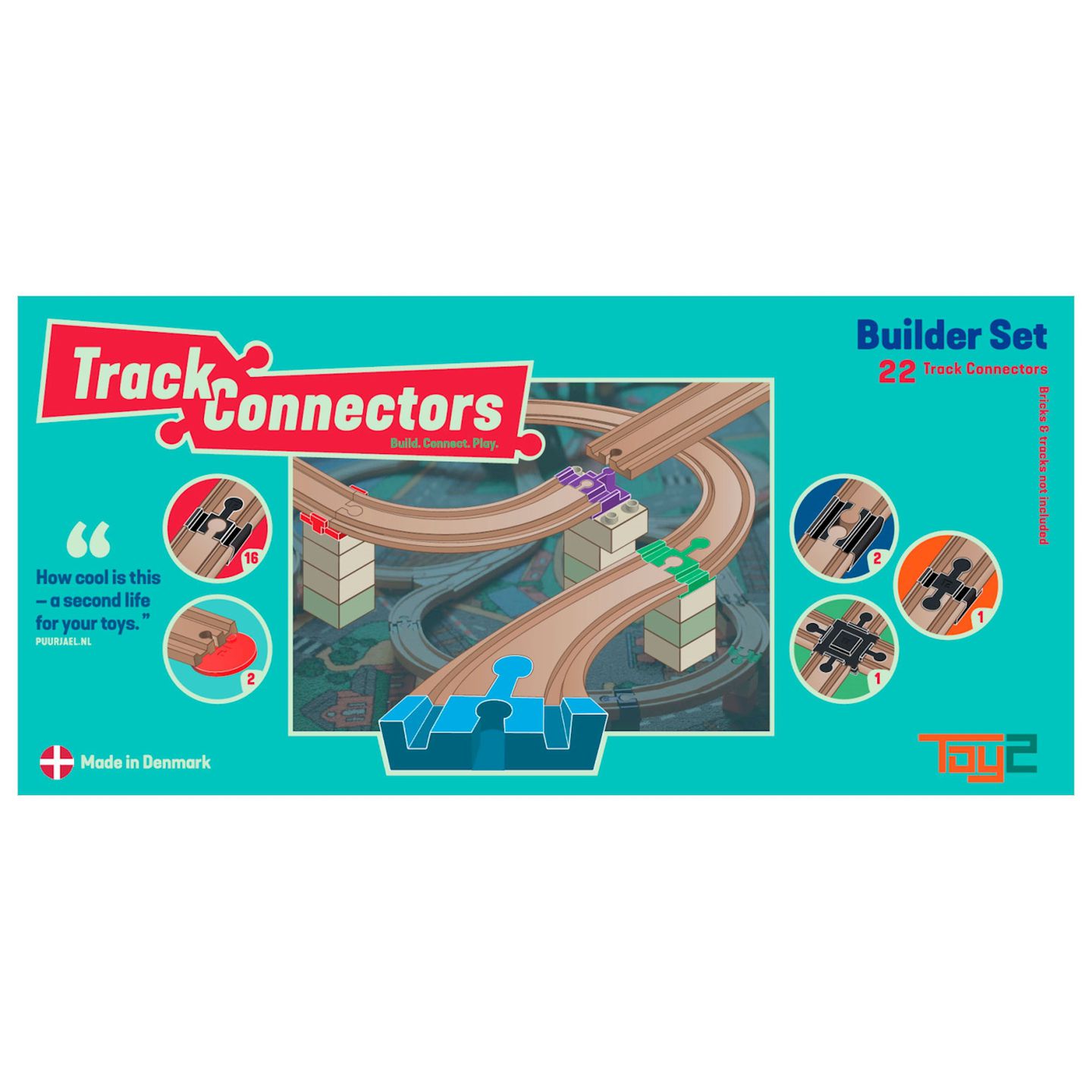 Track Connectors, Builder Set Medium